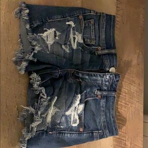 American Eagle dark blue shorts